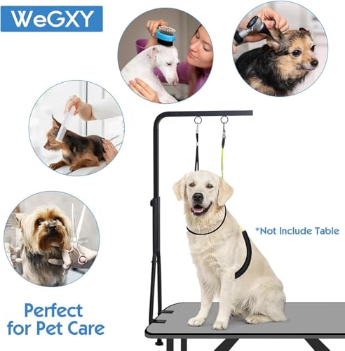 Adjustable Dog Grooming Arm with Dual Clamp (Extra Large)