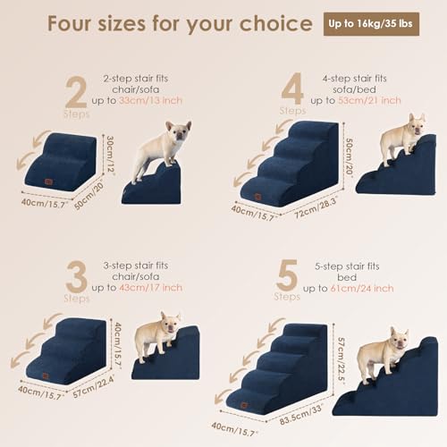 Curved Dog Stairs Ramp