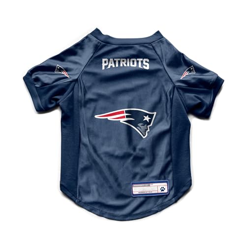 NFL New England Patriots Stretch Pet Jersey (New England Patriots / X-Small)