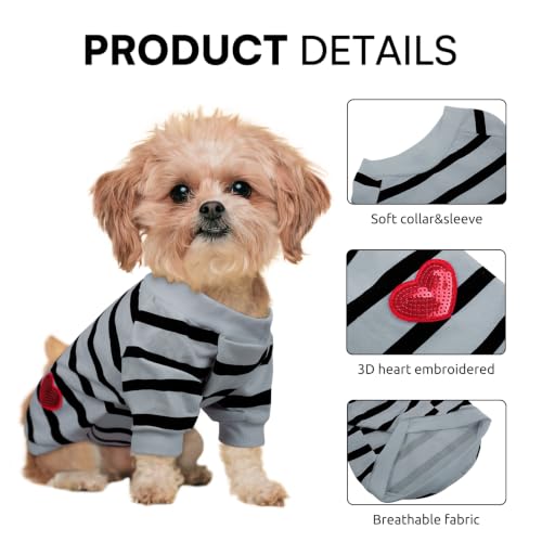 Dog Shirts for Medium Dogs (Grey / Medium)