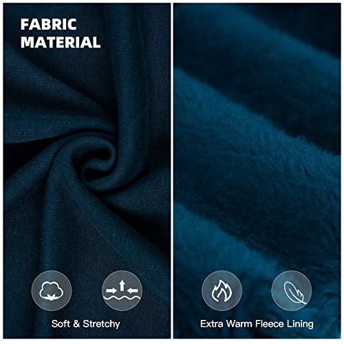 Dog Hoodie Fleece Puppy Clothes Warm Sweater with Hat for Small Dogs Cat Hooded Shirt Kitten Pet Basic Hoodies Sweatshirt with Pocket Doggie Soft Winter Coat Apparel (S-(2~7lb) | Chest(~13") / Blue)