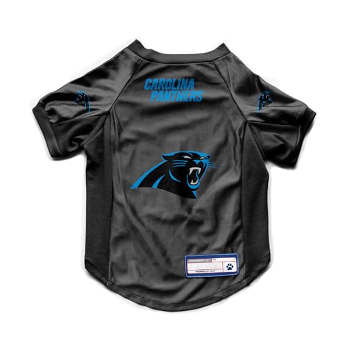 NFL Carolina Panthers Stretch Pet Jersey (Carolina Panthers / Medium)