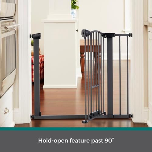 EasyPass Deco Wide Pet Gate (Deco EasyPass / 31" Tall; 40.5" Wide / Graphite)