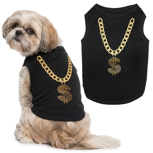 Dog Shirt 100% Cotton Shirts for Medium Dogs (M(8-12lbs))