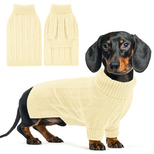 XSmall Dog Sweater (X-Small / Light Apricot)