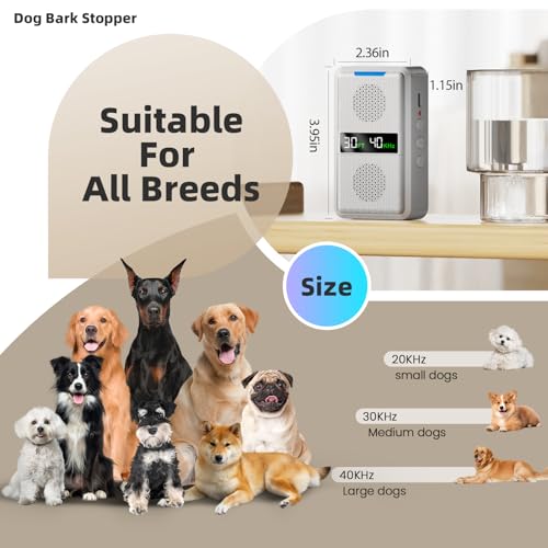 Dog Bark Deterrent Device (White)