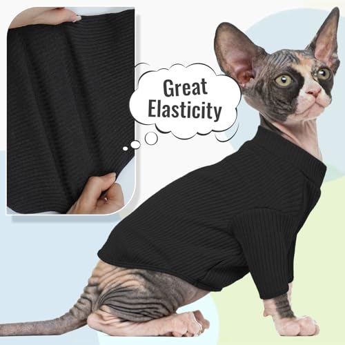 Hairless Cat Shirt (XX-Large / Black)
