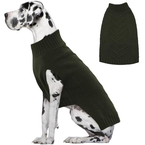 Great Dane Sweater (XXXXX-Large(Chest:43.3 in) / Army-Green)