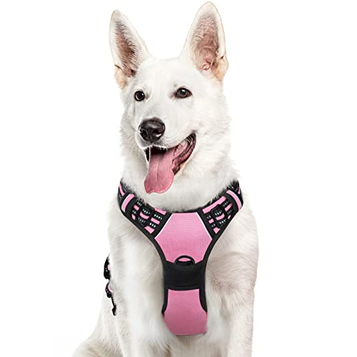 Dog Harness for Large Dogs (X-large / Pink)