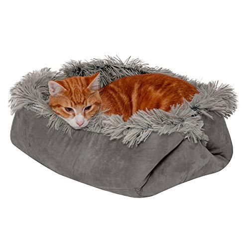 Self Warming Cat Bed for Indoor Cats (Small)