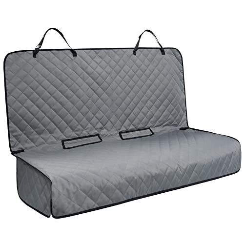 Bench Car Seat Cover Protector (49" L × 56" W / GREY)