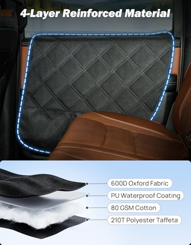 Car Door Protector for Dogs for Large SUV (Fit for Large SUV/ Trucks)