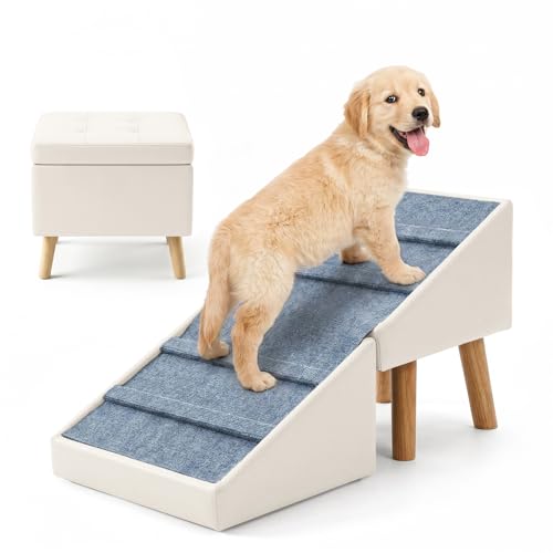 Dog Ramp for Couch (White)