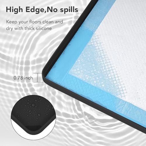 Pee Pad Holder for Dogs (Black)