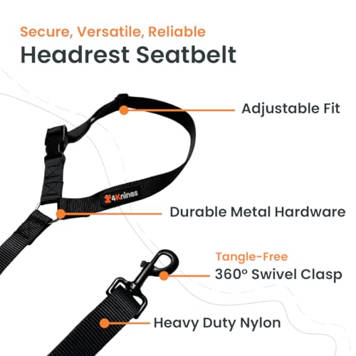 Headrest Dog Seatbelt
