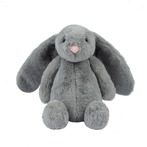 Bunny Buddy Squeaky Plush Dog Toy (Bunny (Gray) / Large)