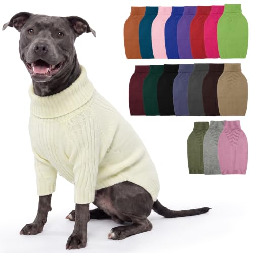 XL Dog Sweater (White / X-Large)