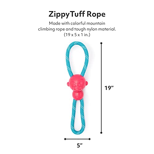 RopeTugz Pink Aggressive Chewers Dog Toy (Pink / 19 x 4 x 4 in)