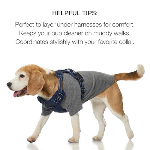 Toby II Dog T (Navy Camo / Medium (20-45 lbs))