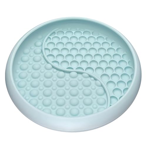 Lick Mat for Dogs (8.0" x 1.4" / Ripple Mint Green)