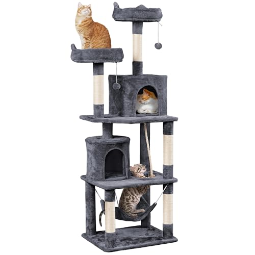 70.5in Cat Tower (70.5in / Dark Gray)
