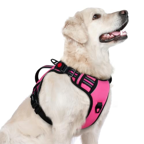 Large Dog Harness (Large / Pink)
