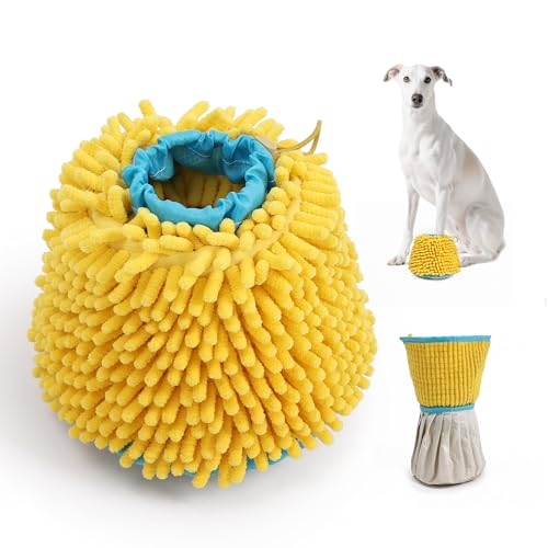 2-in-1 Dog Paw Cleaner & Dryer Cup with Built-In Towel, Portable Pet Foot Cleaning Washer for Mud, Dirt, Sand, and Water, Machine Washable, Foldable Design for Travel (S) (S)