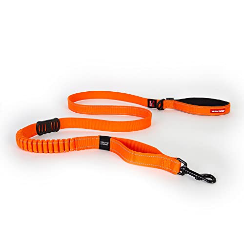 Zero Shock Bungee Dog Leash (Orange / 72-Inch)