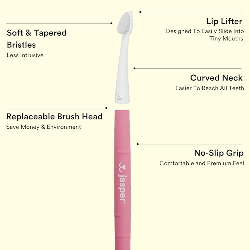 Microbrush Vet Approved Cat Toothbrush (Rose Pink 2 Pack)
