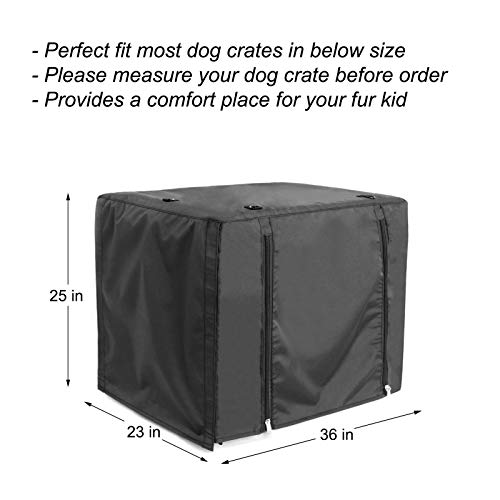 Dog Crate Cover (36.0"L x 23.0"W x 25.0"H)