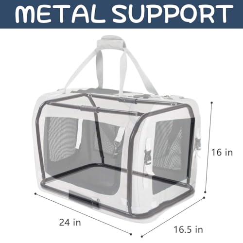 Extra Large Cat Carrier Soft Sided (Navy)