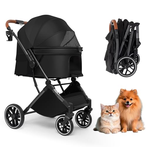 Pet Stroller for Small (Black)