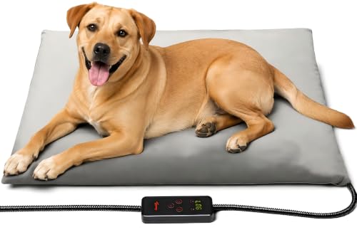 XL Pet Heating Pad (47.0"L x 28.0"W x 0.6"Th / Grey)