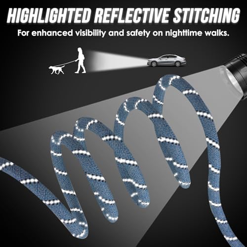 Hands Free Dog Leash (Blue)