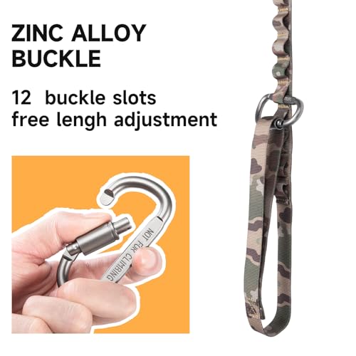 Tactical Military Bungee Nylon Dog Leash Adjustable (MCP)