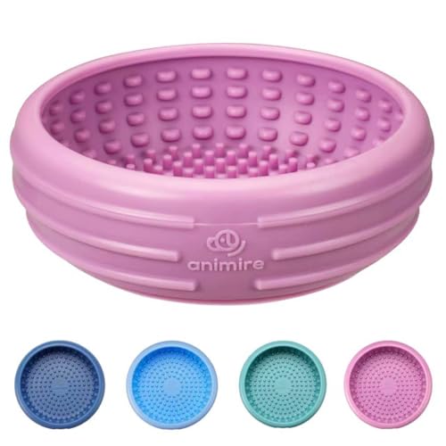 Dog Lick Bowl (S / Pastel purple)