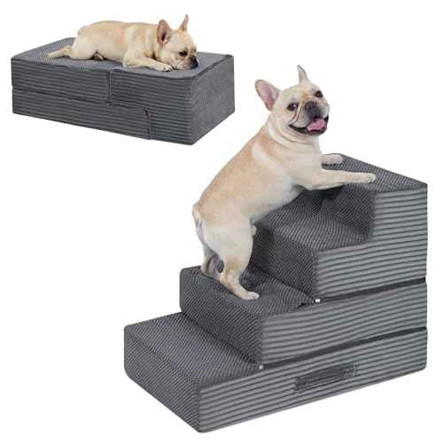 Dog Stairs for Small Dogs (15.7 X 24 X 18 In)