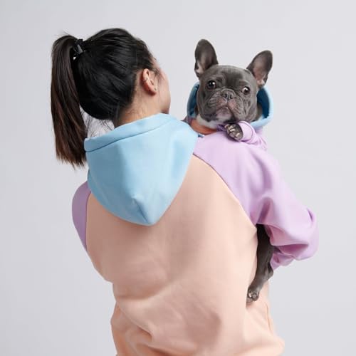 Dog Hoodie Buttery (Cotton Candy / X-Large)