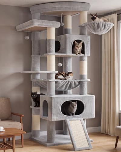 Cat Tree 78.7'' Cat Tower (78.7 inch / Light gray)