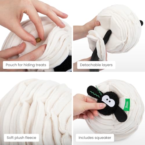 Snuffle Ball Interactive Plush Enrichment Toy