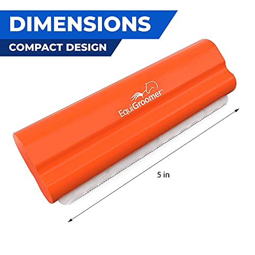 5 Inch Undercoat Deshedding Brush for Dogs & Cats (5 Inch / Orange)