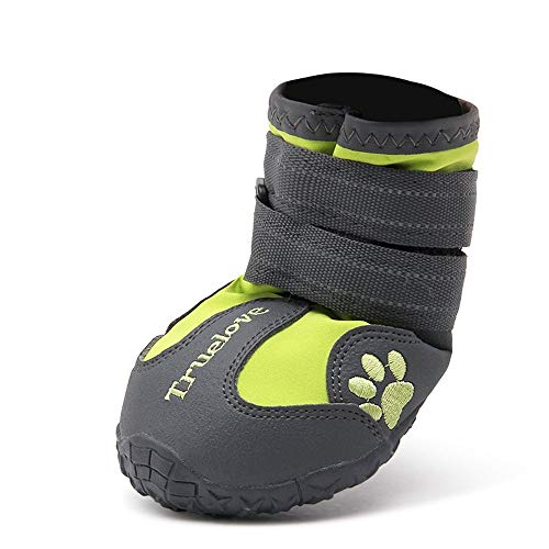 Dog Shoes Waterproof Anti (1# / Neon Yellow)