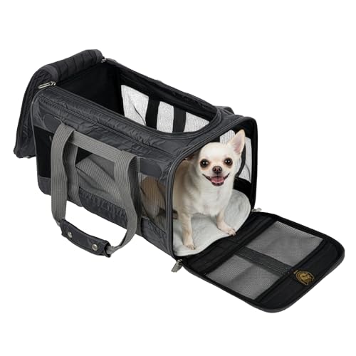 Original Deluxe Travel Pet Carrier (17.0"L x 11.0"W x 10.5"H / Charcoal Gray)