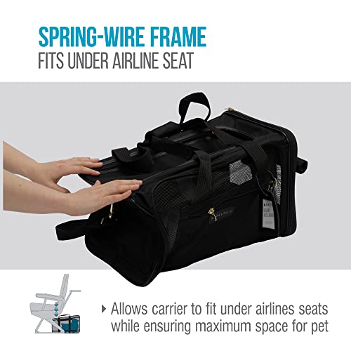 Delta Airlines Travel Pet Carrier (Delta Airlines Pet Carrier / 18.0"L x 11.0"W x 10.5"H)