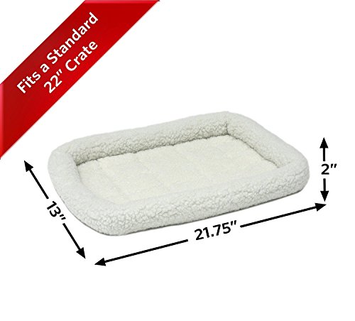 QuietTime XS Dog Bed (White / 22 Inch)