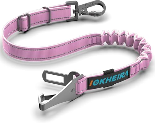 Dog Seat Belt 3 (Pink)