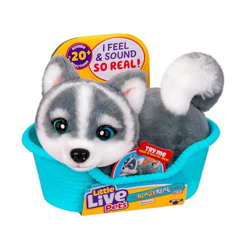My Really Real Puppy Mini Aurora the Husky (Mini Husky)