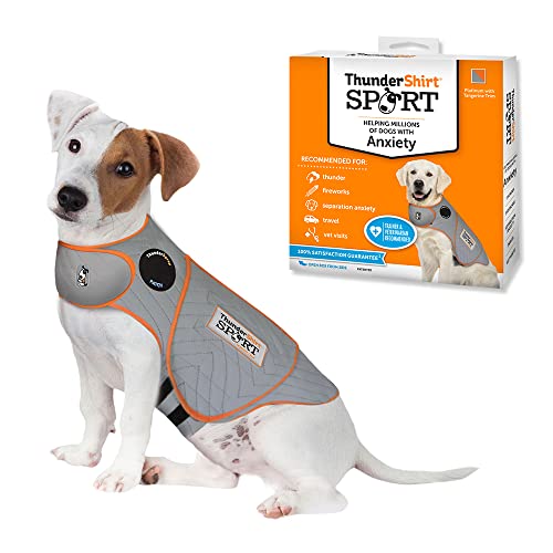 for Dogs Calming Anxiety Vest (Small / Platinum)