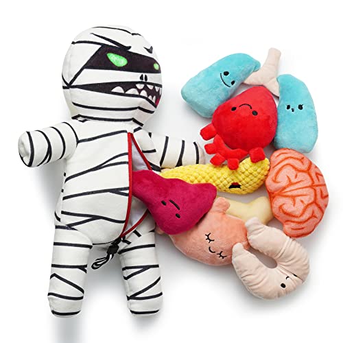 Halloween Zombie Mummy Dog Toys with Organs (Halloween Mummy with Organs)