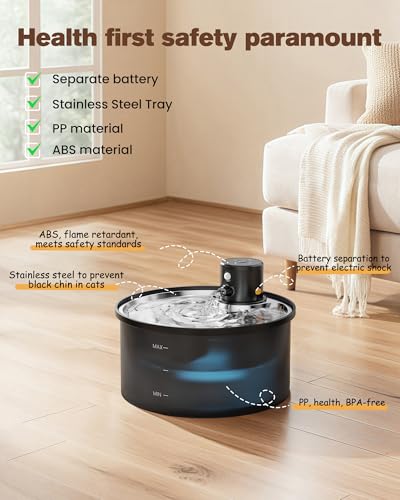 Battery Operated Cat Water Fountain